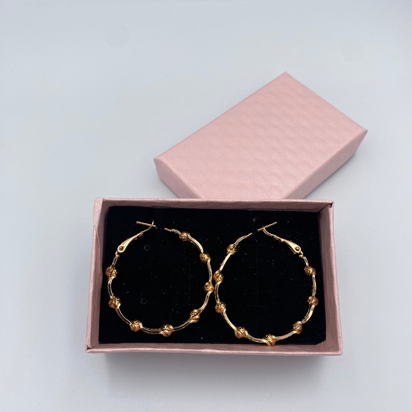 Aretes aros colgantes