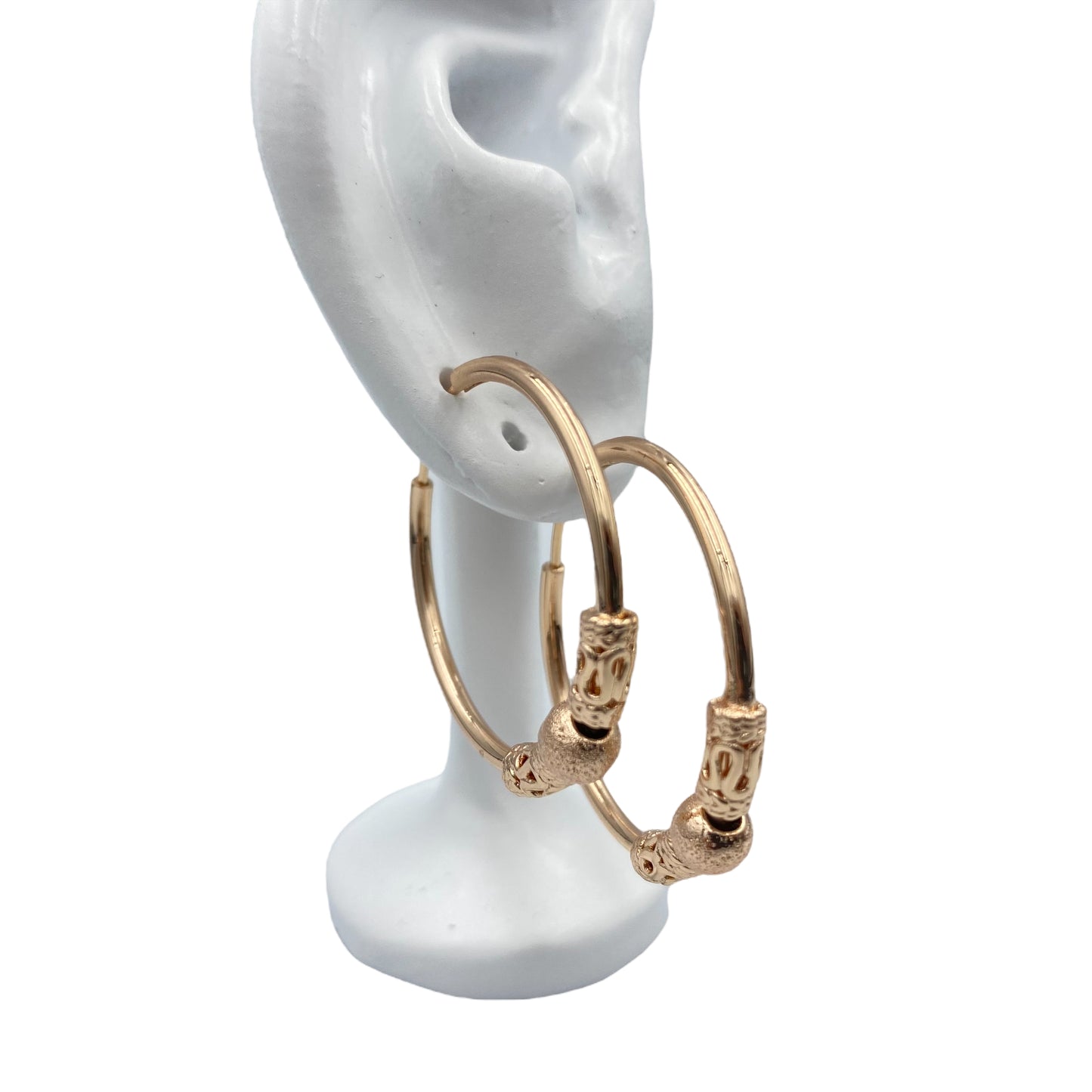 Aretes Argollas Brillantes
