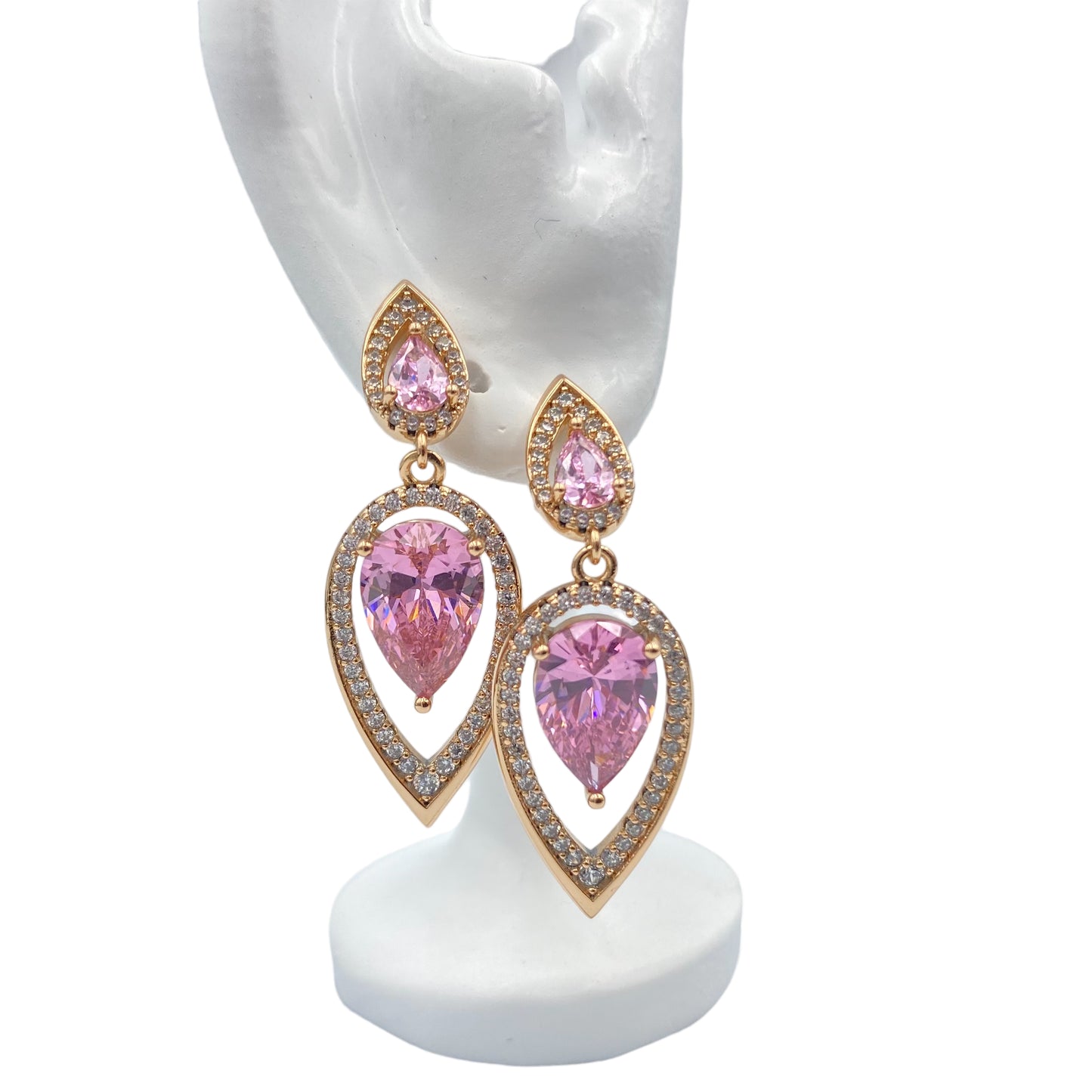 Aretes Aurora Rosada